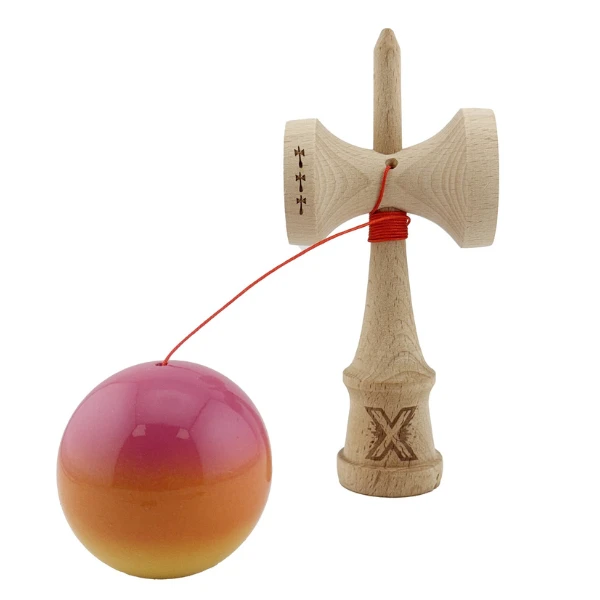 "kendama x original", 7 х 6 х 18 cm, roz-galben 5