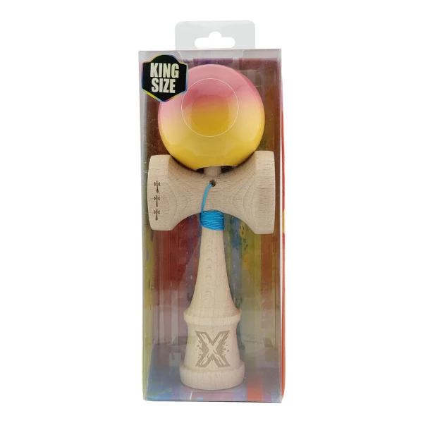 "kendama x original", 7 х 6 х 18 cm, roz-galben 3
