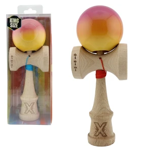 "kendama x original", 7 х 6 х 18 cm, roz-galben Thumbnail 2