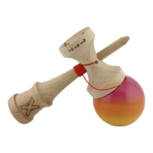 "kendama x original", 7 х 6 х 18 cm, roz-galben Thumbnail 4