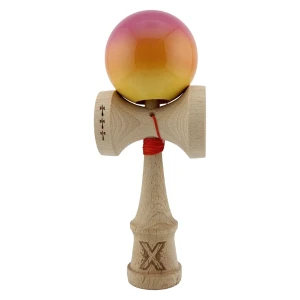 "kendama x original", 7 х 6 х 18 cm, roz-galben Thumbnail 2