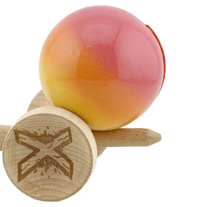 "kendama x original", 7 х 6 х 18 cm, roz-galben Thumbnail 7
