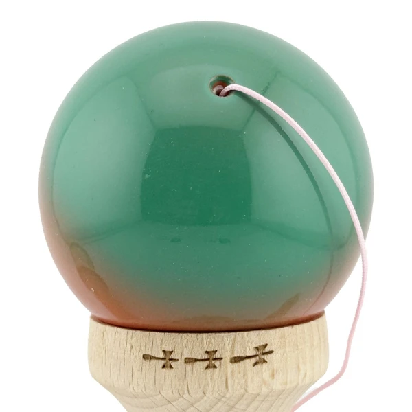 "kendama x original", 7 х 6 х 18 cm, rosu-verde 9