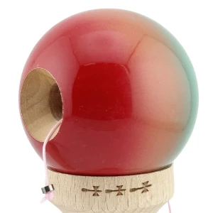 "kendama x original", 7 х 6 х 18 cm, rosu-verde Thumbnail 6