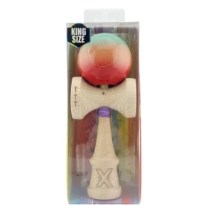"kendama x original", 7 х 6 х 18 cm, rosu-verde Thumbnail 3