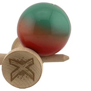 "kendama x original", 7 х 6 х 18 cm, rosu-verde Thumbnail 7