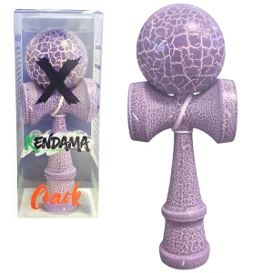 "kendama x original", 7 х 6 х 18 cm, lila-alb Thumbnail 2