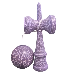 "kendama x original", 7 х 6 х 18 cm, lila-alb Thumbnail 4