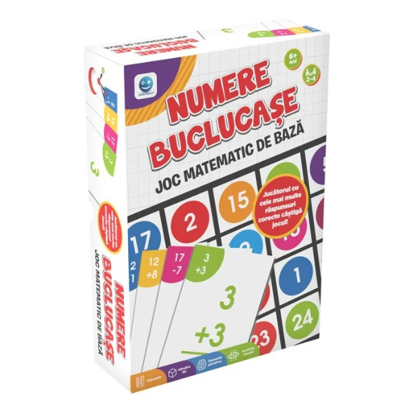 Joc educativ "numere buclucașe”, ro. 3
