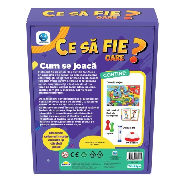 Joc de masă „ce să fie oare?”, ro. 3