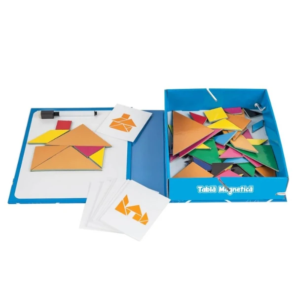 Joc educativ 2 în 1 "tablă magnetică și tablă pentru scris", ro. 6