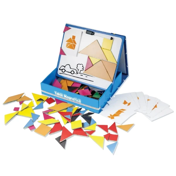 Joc educativ 2 în 1 "tablă magnetică și tablă pentru scris", ro. 2