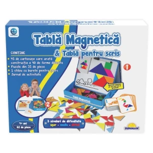 Joc educativ 2 în 1 "tablă magnetică și tablă pentru scris", ro. Thumbnail 7