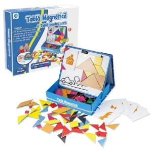 Joc educativ 2 în 1 "tablă magnetică și tablă pentru scris", ro.