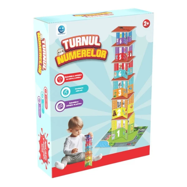 Joc educativ "turnul numerelor" 3