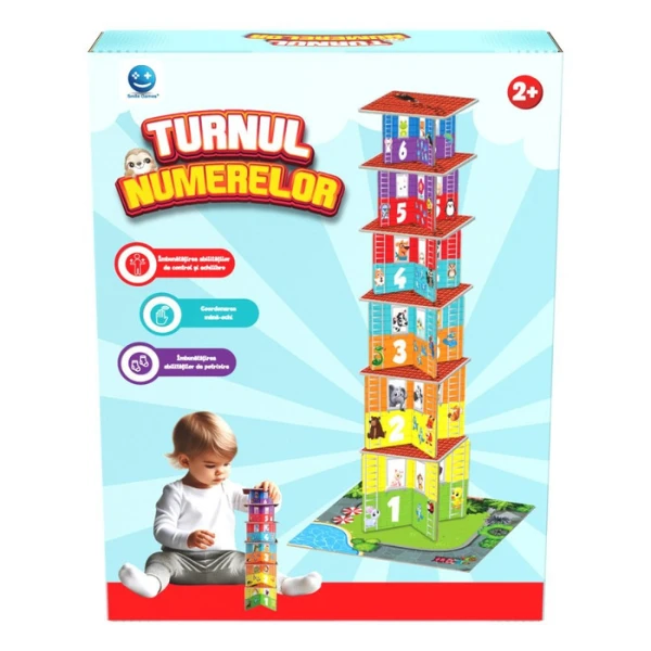 Joc educativ "turnul numerelor" 7