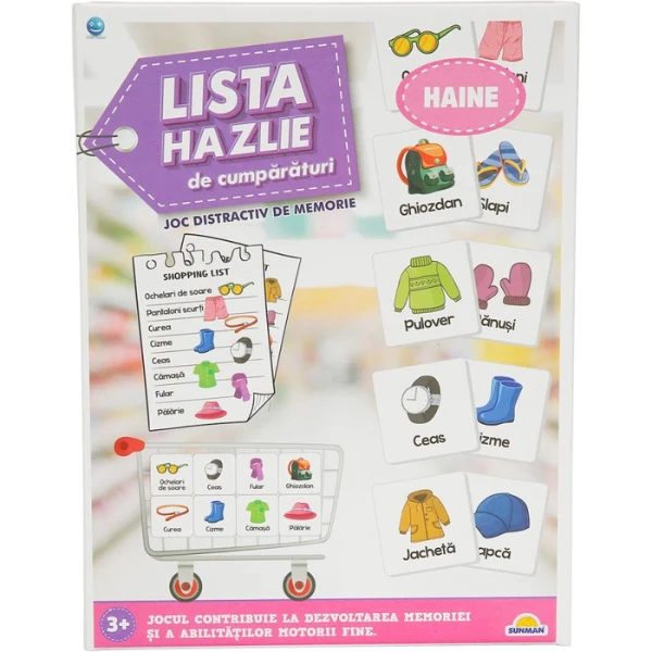 Joc de societate "lista hazlie de cumpărături", ro. 4