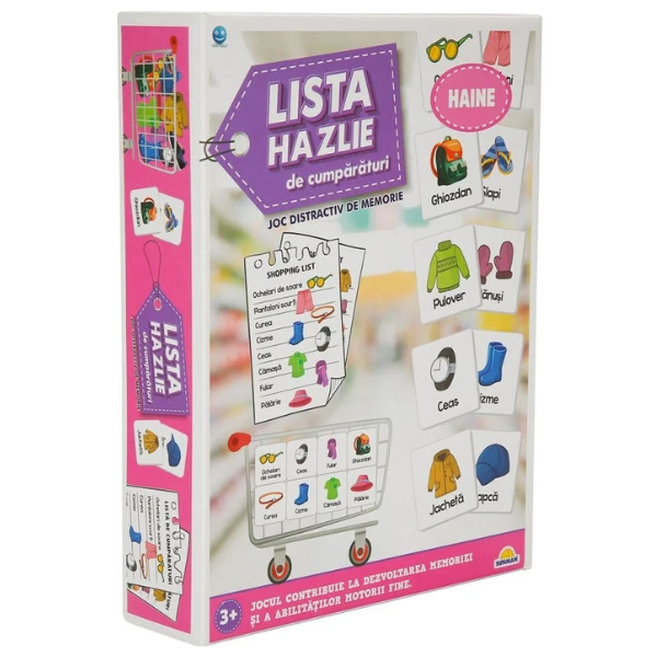 Joc de societate "lista hazlie de cumpărături", ro. 3