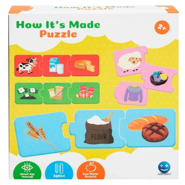 Puzzle "cum se fabrică?", 30 piese 3