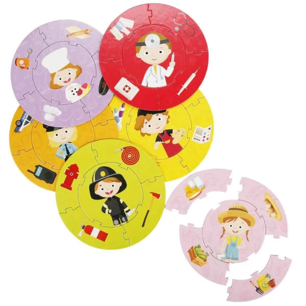 Puzzle "cine sunt?", 30 piese 4