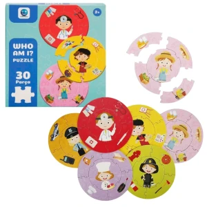 Puzzle "cine sunt?", 30 piese