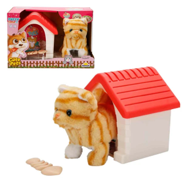 Jucărie de pluș interactivă – pisicuța 2