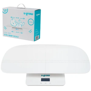 Cântar 2 în 1 pentru bebeluși "u-grow: funcție bluetooth"
