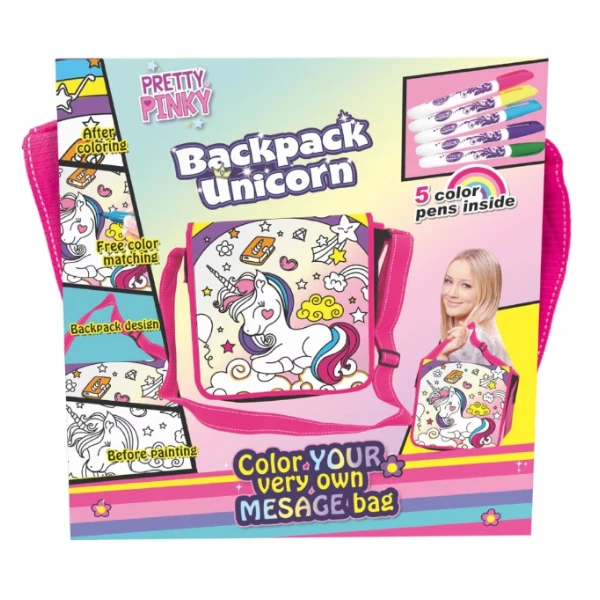 Set de colorat "unicorn", pretty pinky 3