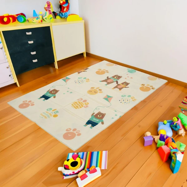 Covoras educativ cu 2 fete din spumă (alfabet), 180 x 120 x 1 cm 7
