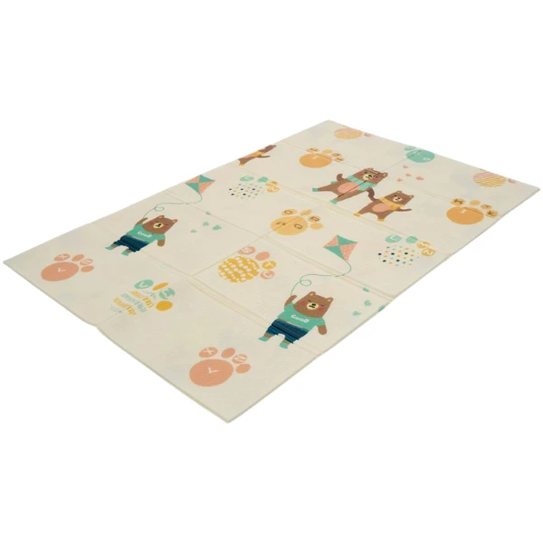 Covoras educativ cu 2 fete din spumă (alfabet), 180 x 120 x 1 cm 2