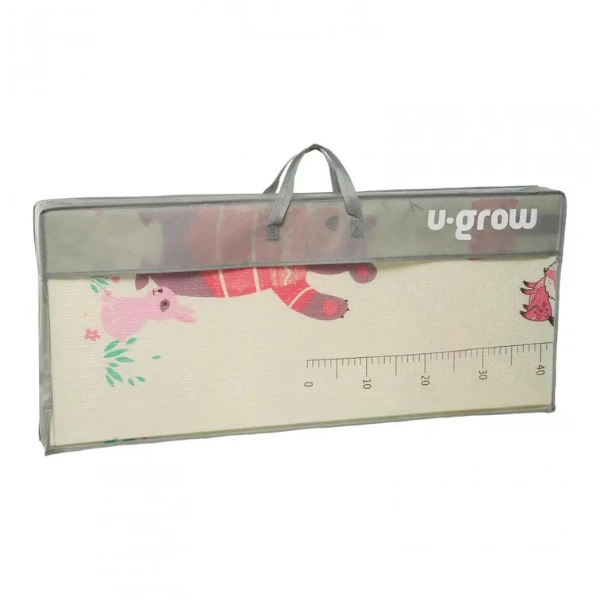 Covoras educativ cu 2 fete din spumă, 200 x 180 x 1 cm 3