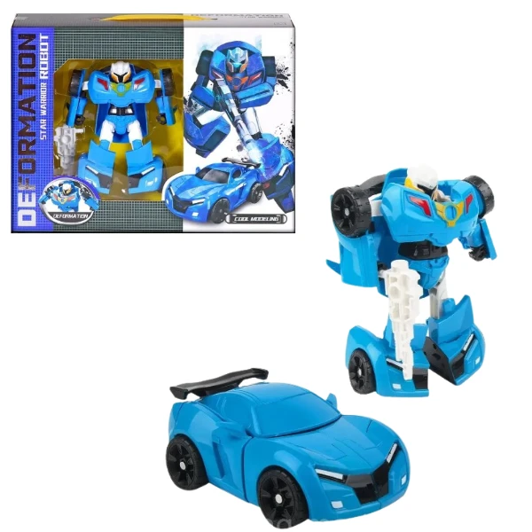 Robot transformer "tobot - mașină de curse", 2 modele 2
