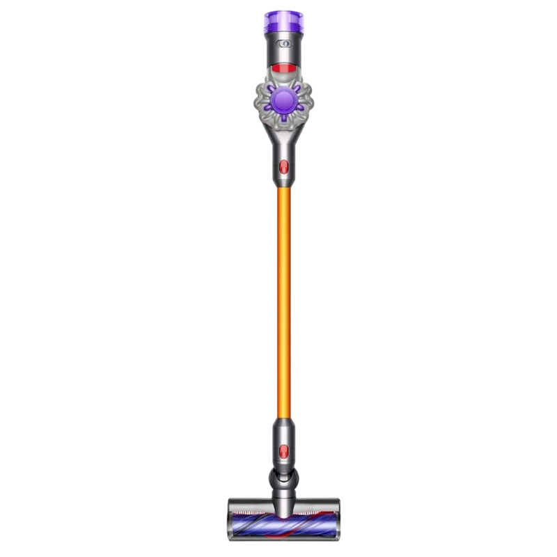 Вертикальный пылесос dyson v8 absolute, золотой | никель 3