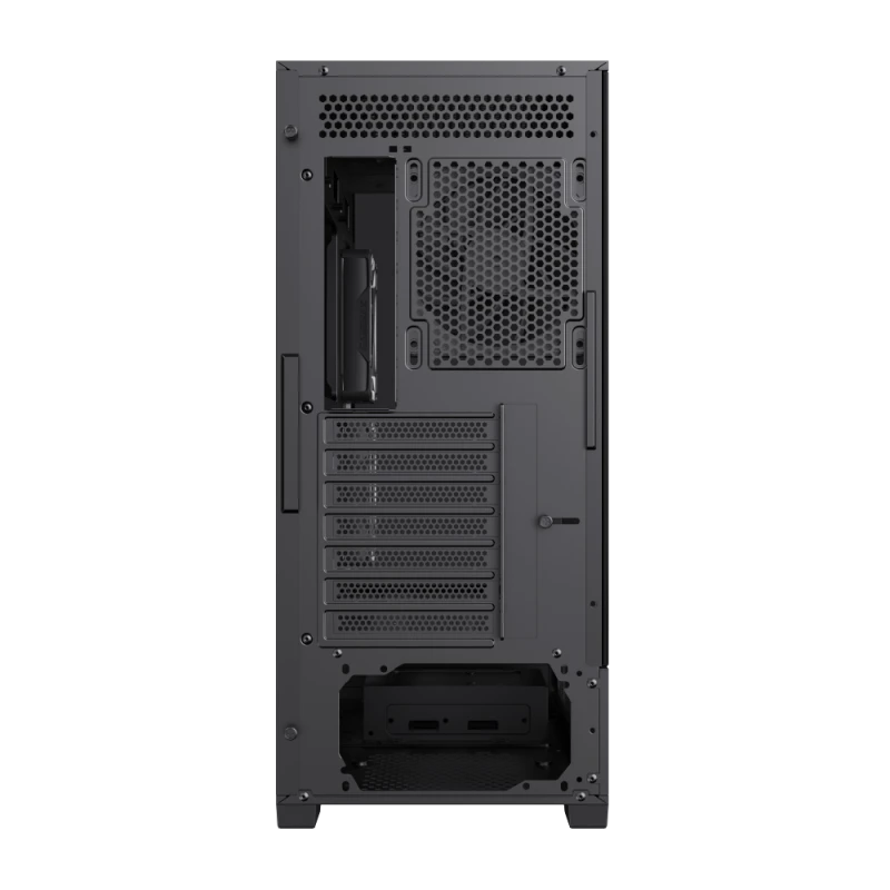 Компьютерный корпус gamemax vista 2 ab, midi-tower, без блока питания, чёрный 5
