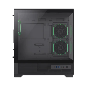 Carcasă pc gamemax vista 2 ab, midi-tower, fără psu, negru Thumbnail 2
