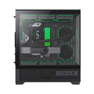 Carcasă pc gamemax vista 2 ab, midi-tower, fără psu, negru Thumbnail 7