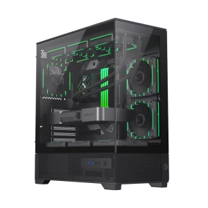 Carcasă pc gamemax vista 2 ab, midi-tower, fără psu, negru Thumbnail 9