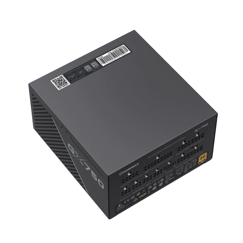 Блок питания для компьютеров gamemax gx-750 pro, 750вт, atx, полностью модульный 7