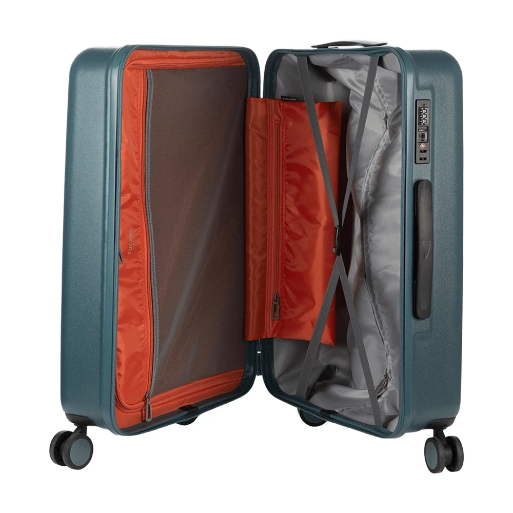 Tucano travel trolley ted rigid m (62l), blue 3