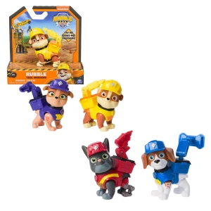 Figurina rubble &amp; crew, seria "patrula cățelușilor", 4 modele Thumbnail 2