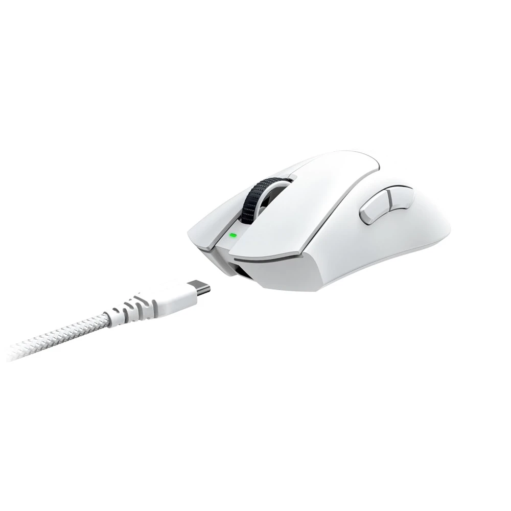 Игровая мышь razer deathadder v3 pro white edition 3
