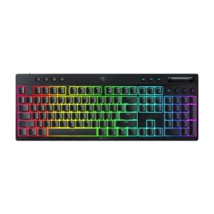 Razer Keyboard Mechanical BlackWidow V4 Low-Profile HyperSpeed Wireless (Green Clicky Switch) US Layout Thumbnail 1