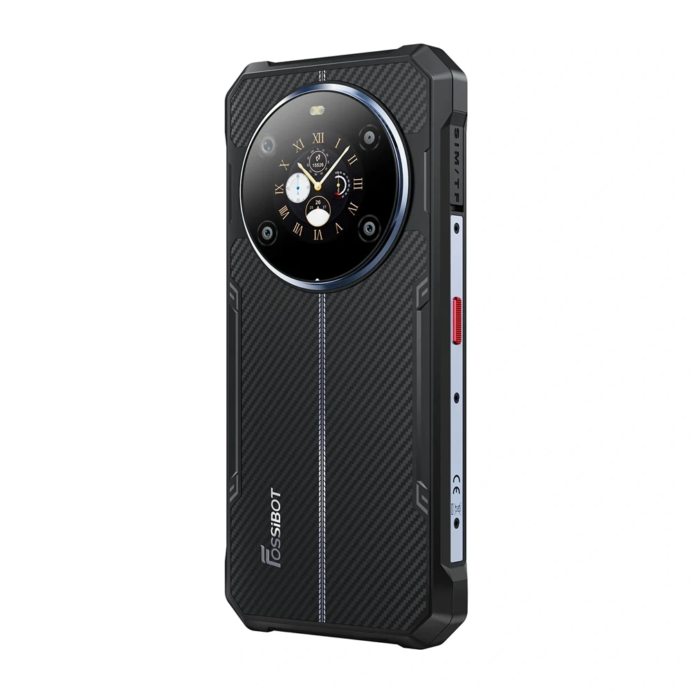 Fossibot f109s 4g rugget 8/256gb ip68 аккумулятор 10600mah черный 4