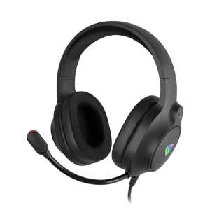 Наушники genesis neon 213, стерео, микрофон, rgb подсветка, черные Thumbnail 1