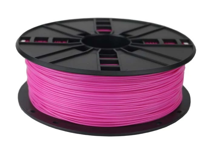 Filament pentru imprimantă 3d gembird 3dp-pla1.75-01-p, pla, roz , 1.75 mm, 1kg 3