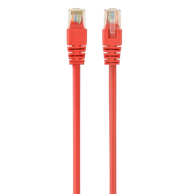 Патч-корд cablexpert pp6u-3m/r, cat6 utp, 3м, красный 7
