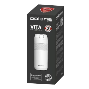 Термокружка polaris vita-520tm, 0,52л, белый Thumbnail 2