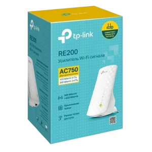 Amplificator de semnal wi‑fi tp-link re200, 300 mbps, 433 mbps, alb Thumbnail 2