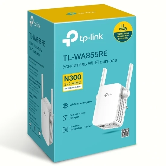 Amplificator de semnal wi‑fi tp-link tl-wa855re, 300 mbps, alb 5