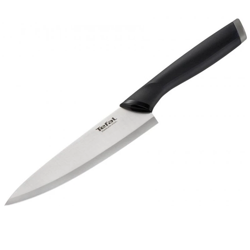 Нож поварской tefal k2213144, чёрный 6